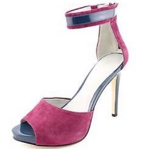 🆕💜CALVIN KLEIN PEEP-TOE HEELS🚫 trades
